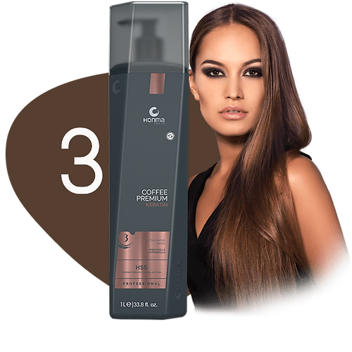 Coffee Premium Keratin Mascarilla Ultra Shine (STEP 3)